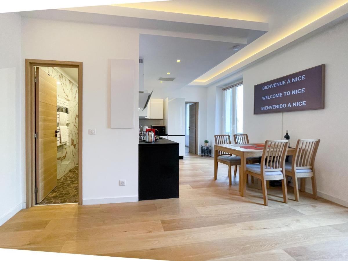 Gioffredo Massena 4 Pers Ac Wi-Fi Apartman Nizza Kültér fotó