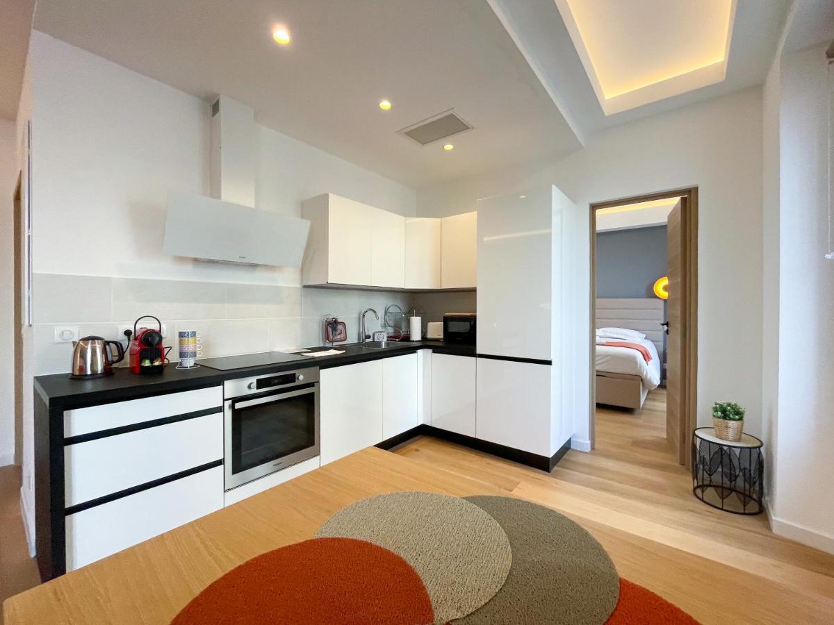 Gioffredo Massena 4 Pers Ac Wi-Fi Apartman Nizza Kültér fotó