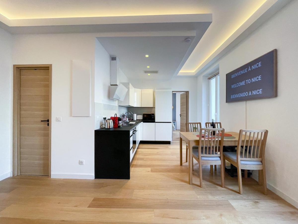 Gioffredo Massena 4 Pers Ac Wi-Fi Apartman Nizza Kültér fotó